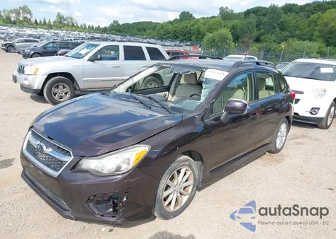 2013 Subaru Impreza 2.0I Sport Premium из США, поврежденный, VIN JF1GPAL69D2801588
